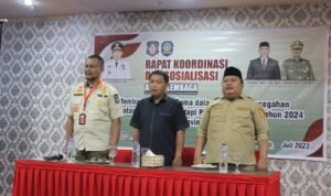 Kegiatan Rapat Kordinasi Satpol PP Bersama Aleg Deprov Komisi I