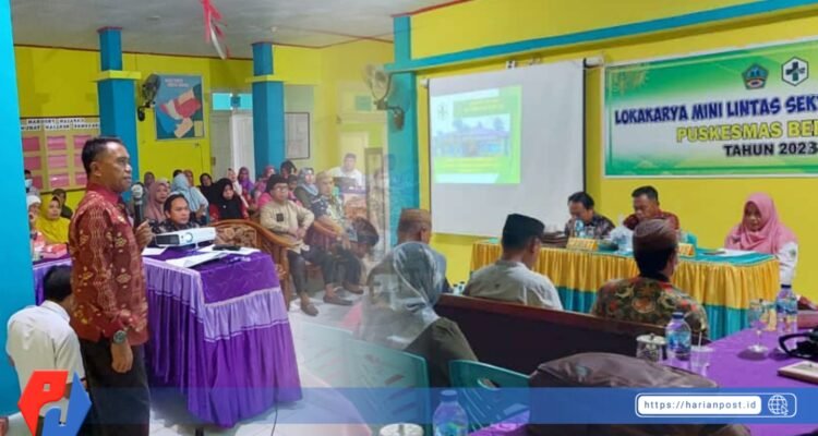 Lokakarya Mini Lintas Sektor Puskesmas Berlian Tahun 2023