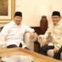 Ketua Umum DPP Partai Gerindra Prabowo Subianto menerima kunjungan Ketua Umum SPP PKB Muhaimin Iskandar