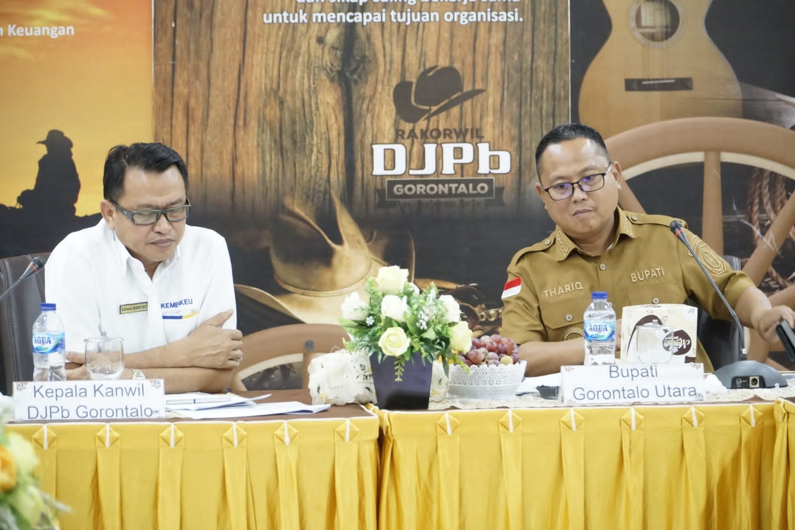 Pemerintah Gorontalo Utara saat melakukan audiensi dengan DJPb terkait permasalahan keuangan daerah