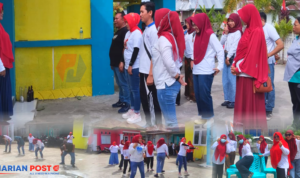Puskesmas Berlian menggelar beragam lomba