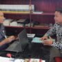 Ketua DPD PAN Pohuwato (Kemeja Batik/Kanan) melakukan konsultasi ke Bawaslu Pohuwato