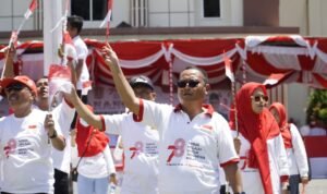 Pencanangan 10 Juta Bendara Merah Putih oleh Pemerintah Daerah Gorontalo Utara