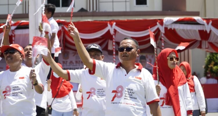 Pencanangan 10 Juta Bendara Merah Putih oleh Pemerintah Daerah Gorontalo Utara