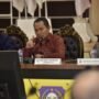 Penjabat Gubernur Gorontalo Ismail Pakaya memimpin rapat Forkopimda yang dihadiri bupati wali kota