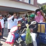 Pelepasan pesrta karnaval