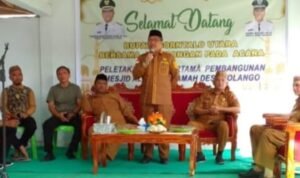 Peletakan Batu Pertama Pembangunan Masjid Jami Al Mukaramah