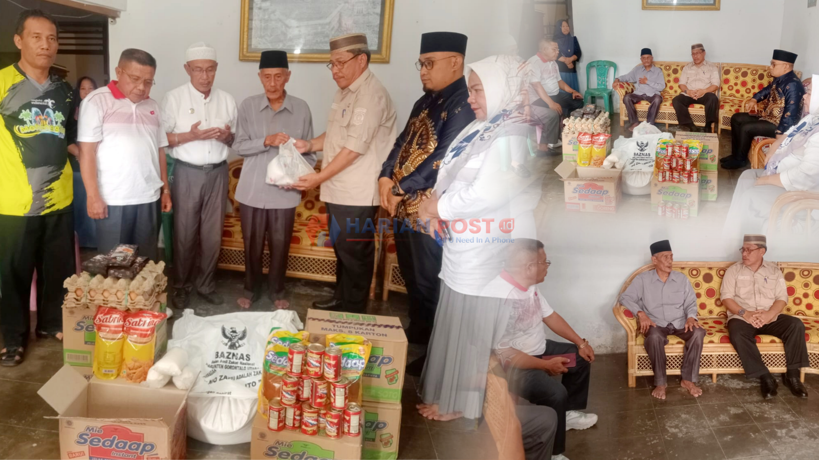 Penyerahan Bantuan Korban Kebakaran