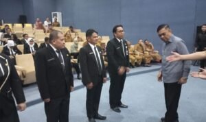 Foto : Aw Thalib Menjadi Pembicara Pada Kegiatan Pelatihan Kepemimpinan Administrator Gelombang III Provinsi Gorontalo Senin (11/10/2023).