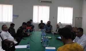 Kunjungan Pansus I DPRD Provinsi Gorontalo ke PT. Tjakrindo Mas, Kecamatan Telaga Biru, Kabupaten Gorontalo, Sabtu (23/9/2023).