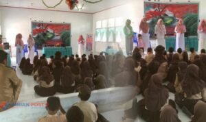 Siswa SDN 07 Paguyaman ikuti penyuluhan Nakes Berlian
