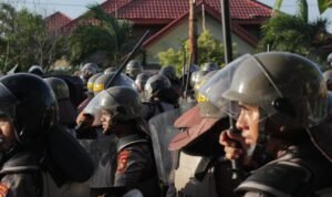 Kapolda Bakal Periksa Anggotanya yang Lakukan Insiden Saat Mengamankan Demontrasi di Pohuwato