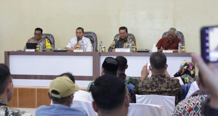 Forkopimda Provinsi, Wakil Ketua MPR RI dan Direktur PGP Sosialisasikan tahapan pembayaran tali asih