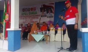 Masran Rauf Pada Kegiatan Apel Siaga Jambore Linmas kemarin