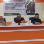 Pj. Bupati Boalemo Sherman Moridu saat menghadiri pembinaan desa cantik kabupaten Boalemo tahun 2023