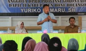 Yuriko Kamaru gelar Reses di Pinogu, Bone Bolango