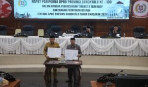 Rapat Paripurna DPRD Provinsi Gorontalo
