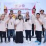 Foto bersama FPTI Pohuwato, Ketua KONI Pohuwato, Kabid Olahraga dan Bendahara Pengprov FPTI Gorontalo