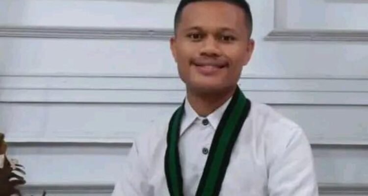Ketua Himpunan Mahasiswa Islam (HMI) Cabang Limboto Maskun Nuna