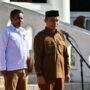 Penjabat Sekda Boalemo Supandra Nur saat memimpin apel awal bulan di lingkungan Pemkab Boalemo