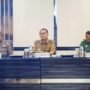 Bupati Thariq Modanggu saat memimpin rapat persiapan HUT RI ke-78 Tahun