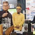 Bupati Thariq Modanggu saat Lokakarya di SMP Negeri I Kwandang