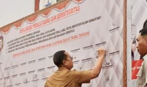 Dukungan Deklarasi Pemilu Damai