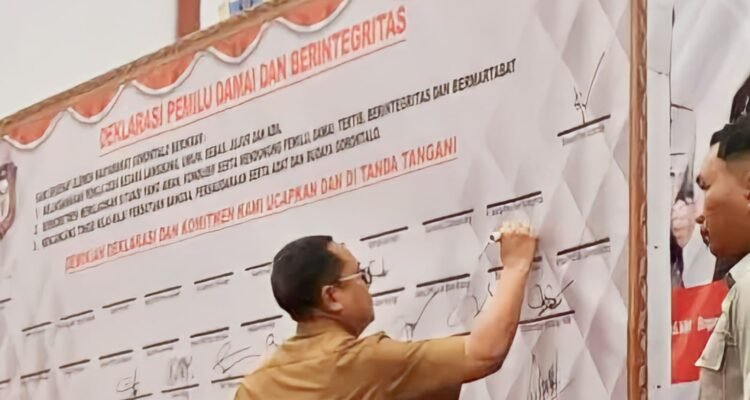 Dukungan Deklarasi Pemilu Damai