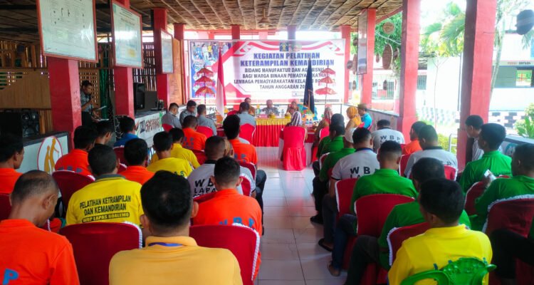 Pelatihan Kemandirian Bagi WBP oleh Lapas Boalemo