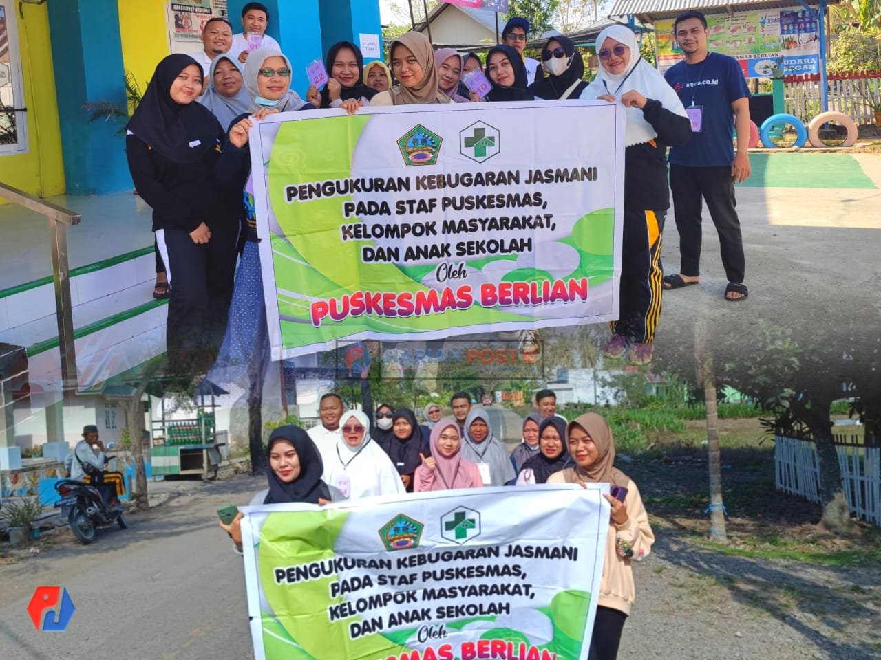 Pengukuran Kebugaran Jasmani Pada Staf Puskesmas Berlian