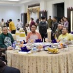 Ketua DPRD provinsi Gorontalo Paris Jusuf Menghadiri Ramah Tamah Bersama Pangdam) XIII/Merdeka, Mayjen Legowo W.R. Sujatmiko ke Provinsi Gorontalo