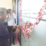 Penjabup Boalemo Sherman Moridu saat meresmikan gedung baru Puskesmas Mananggu