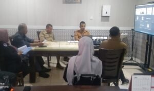 Penjabup Sherman Moridu memaparkan Agenda Of Event Daerah yang akan dilaksanakan Pemerintah Boalemo tahun 2024