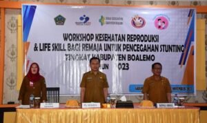 Workshop kesehatan reproduksi oleh DPPKBP3A kabupaten Boalemo