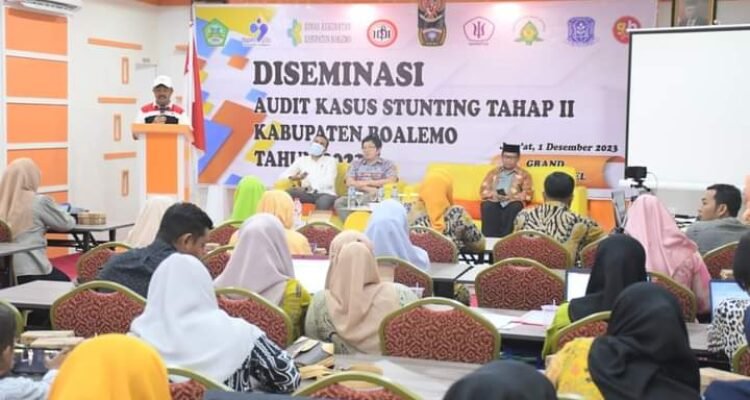 Diseminasi Audit Kasus Stunting Tahap II Kabupaten Boalemo Tahun 2023