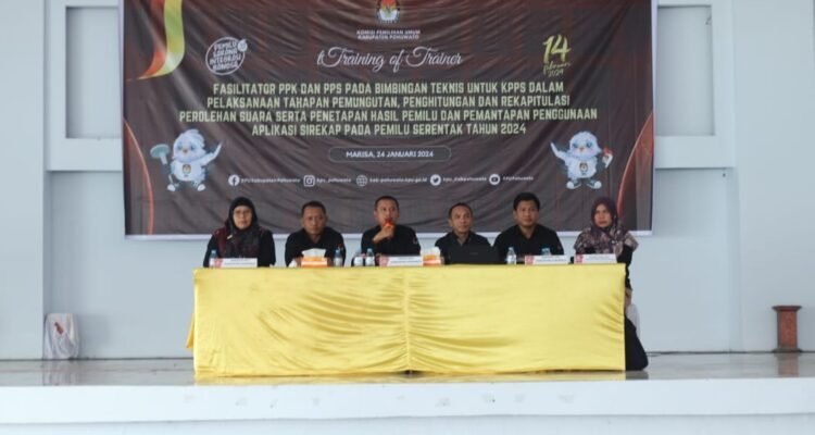 KPU Pohuwato gelar training of trainer kepada PPK dan PPS