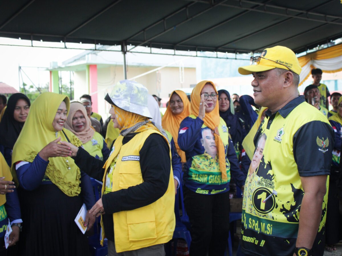 Idah Syahidah hadiri kampanye dialogis yang digelar Golkar Pohuwato, Jum'at, 19 Januari 2024