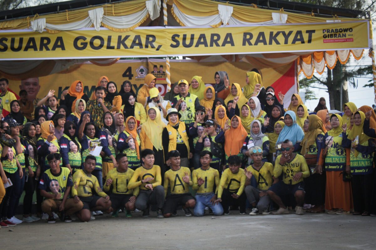 Golkar Pohuwato gelar kampanye dialogis di Kecamatan Marisa, Jum'at, 19 Januari 2024