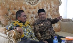 Penjabup Sherman Sambut Kunjungan Walikota Gorontalo