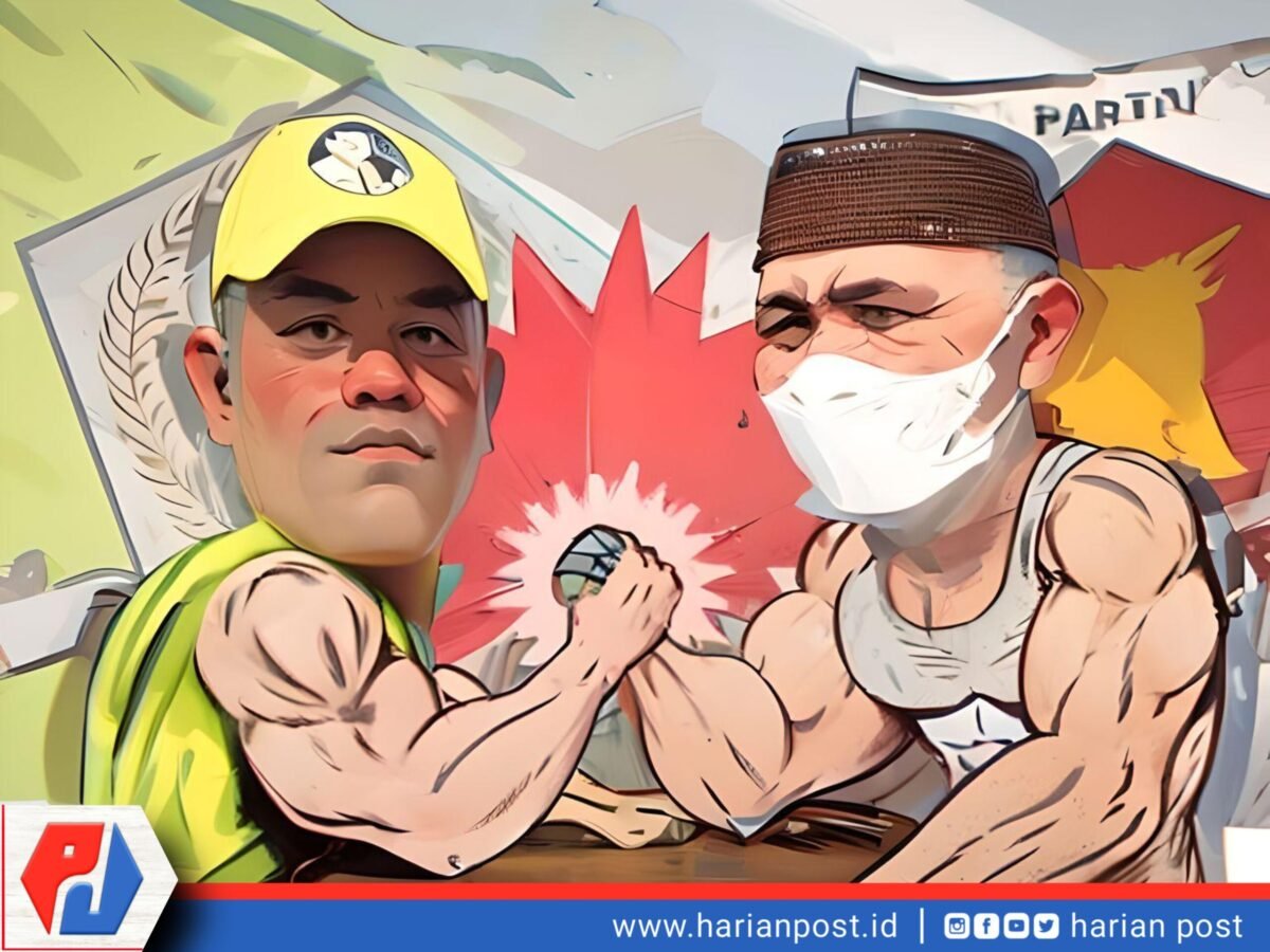 Nasir Giasi vs Saipul Mbuinga (Ilustrasi Harianpost)