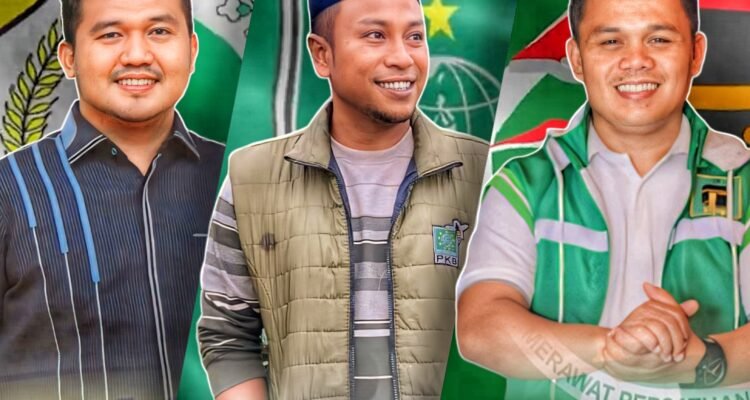 (kanan - kiri) Febriyanto Mardain, Abdullah Diko, Akbar Baderan