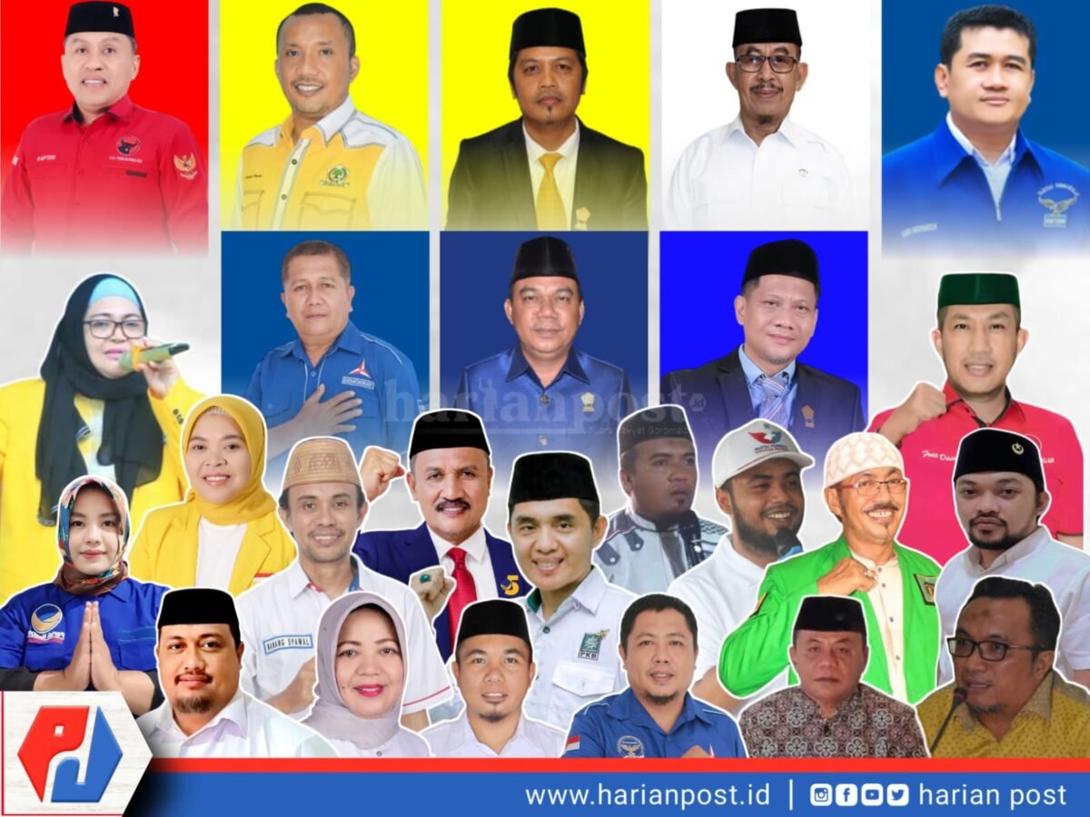 Wajah lama dan wajah Baru caleg dapil satu Boalemo