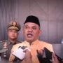 Ketua DPRD Pohuwato Nasir Giasi didampingi Kabid Perda dan Trantibum (PPNS) Satpol-PP Bayu Eka Septian Kaluku, S.STP