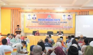 Musrenbang tingkat kecamatan Tilamuta