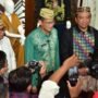 Penjagub Gorontalo Ismail Pakaya saat mendampingi Menparekraf RI Sandiaga Salahuddin Uno pada peluncuran Kharisma Event Nusantara (KEN) dan Calender Of Event Gorontalo, di Aula Bank Indonesia Perwakilan Provinsi