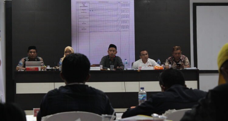Rekapitulasi hasil perhitungan suara Pemilu 2024 yang digelar KPU Pohuwato