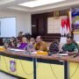 Suasana Rapat Forkopimda diperluas yang dipimpinan Sekretaris Daerah Provinsi (Sekdaprov) Gorontalo Sofian Ibrahim di Aula Rumah Jabatan Gubernur