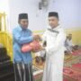 Pejabat Sekda Boalemo, Supandra Nur saat melakukan safari Ramadhan di desa Tabongo
