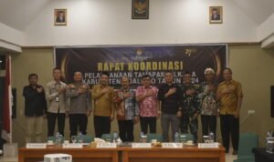 Rapat Koordinasi Pelaksanaan Tahapan Pilkada Kabupaten Boalemo Tahun 2024