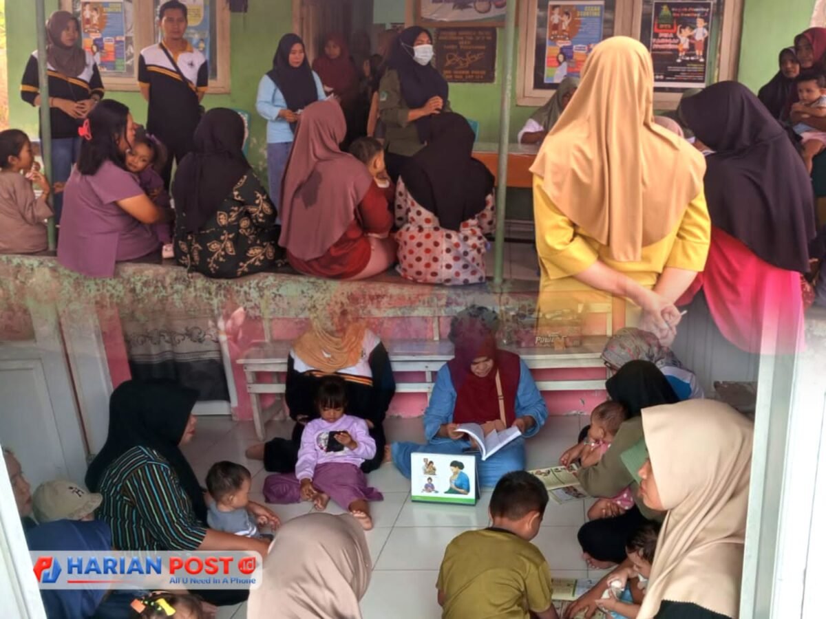 Puskesmas Berlian Rutin gelar Posyandu